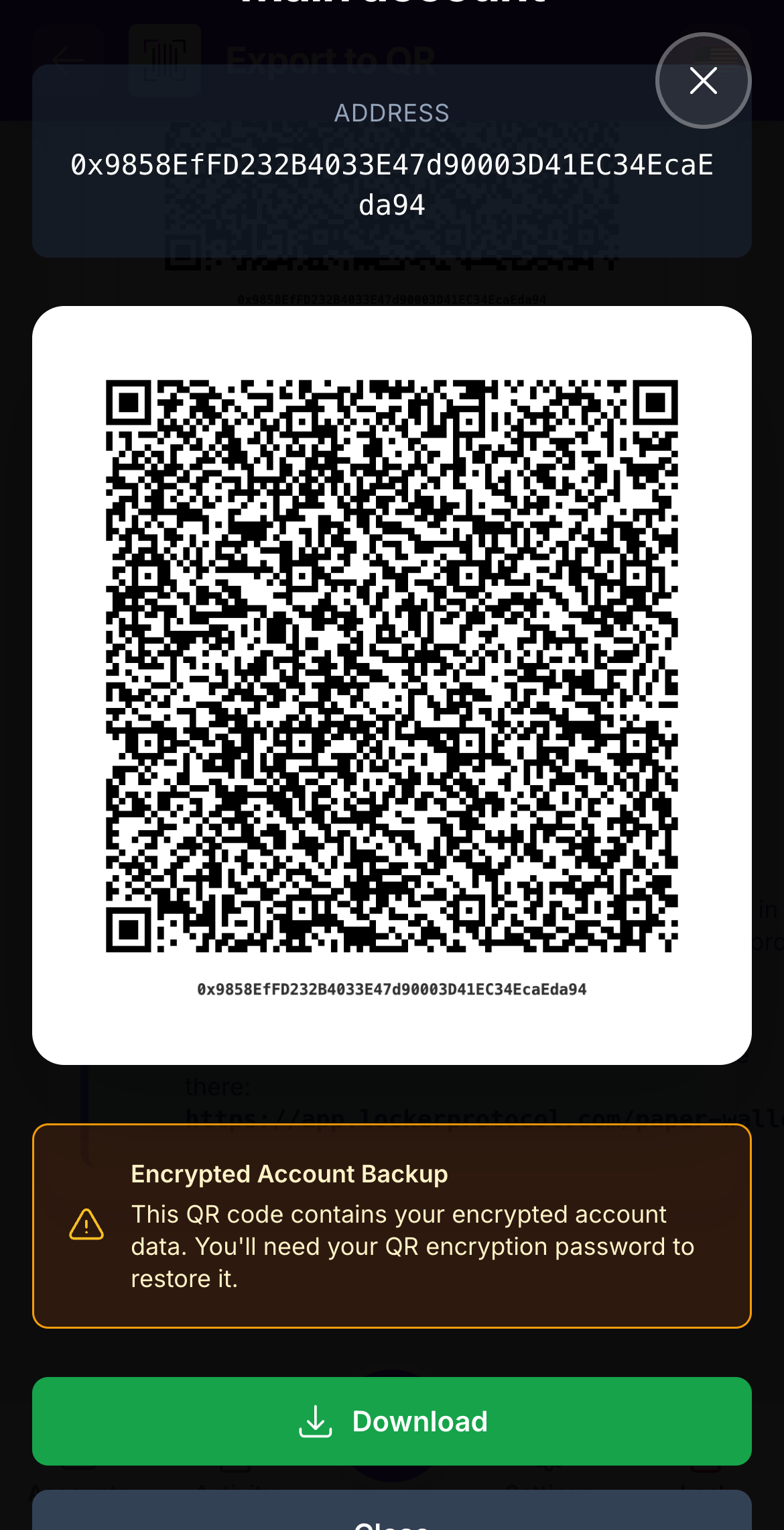 export qr