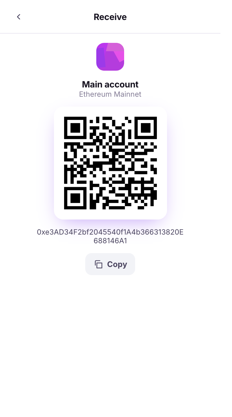 receive qr