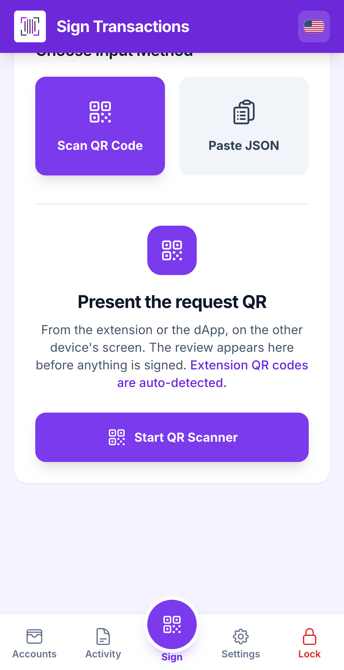 paste json option
