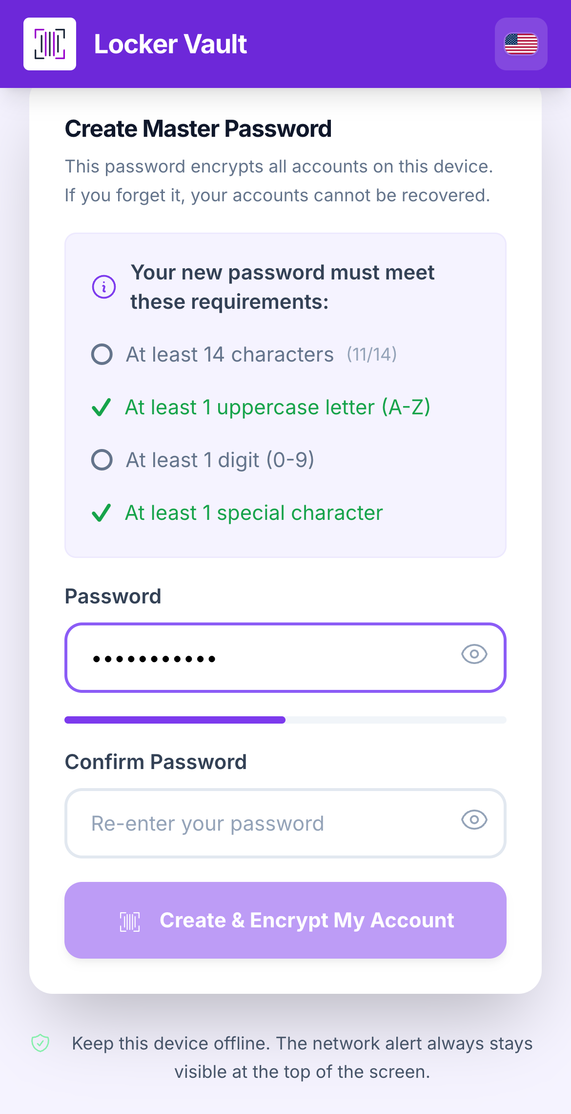 password rules