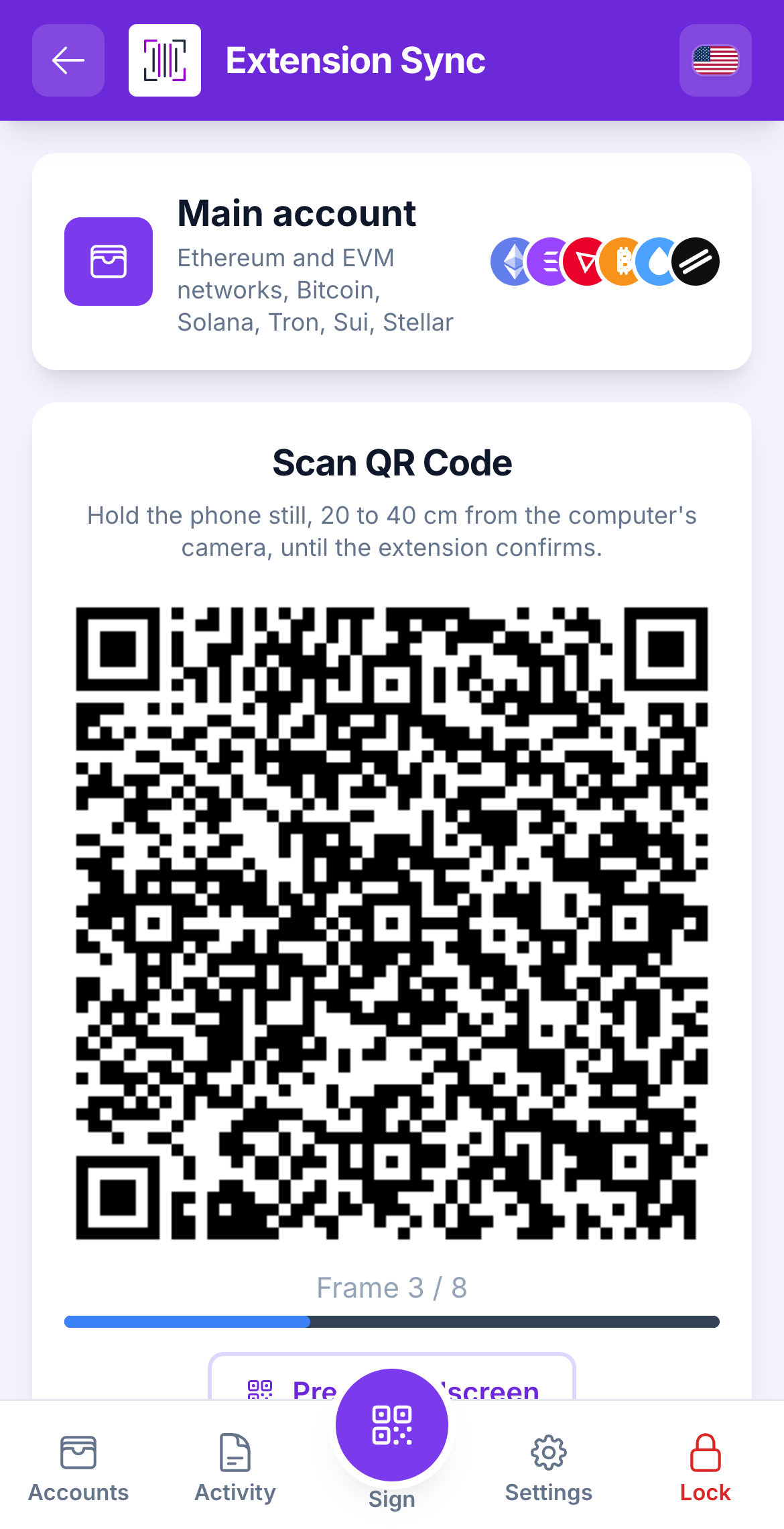 sync from account