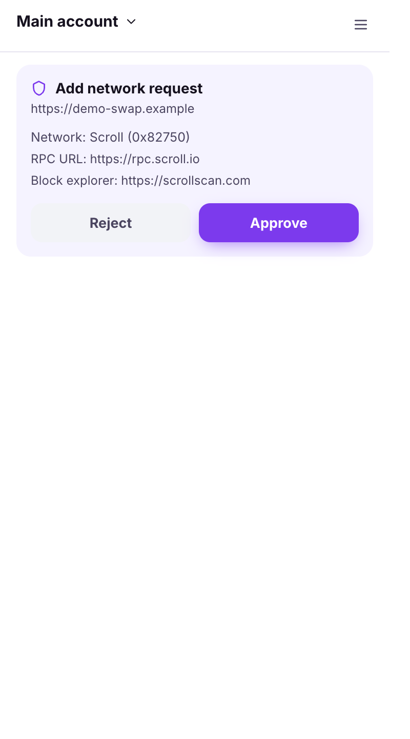 add request