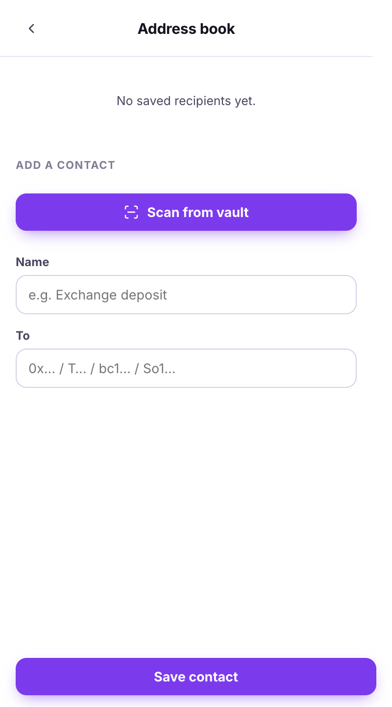 add contact