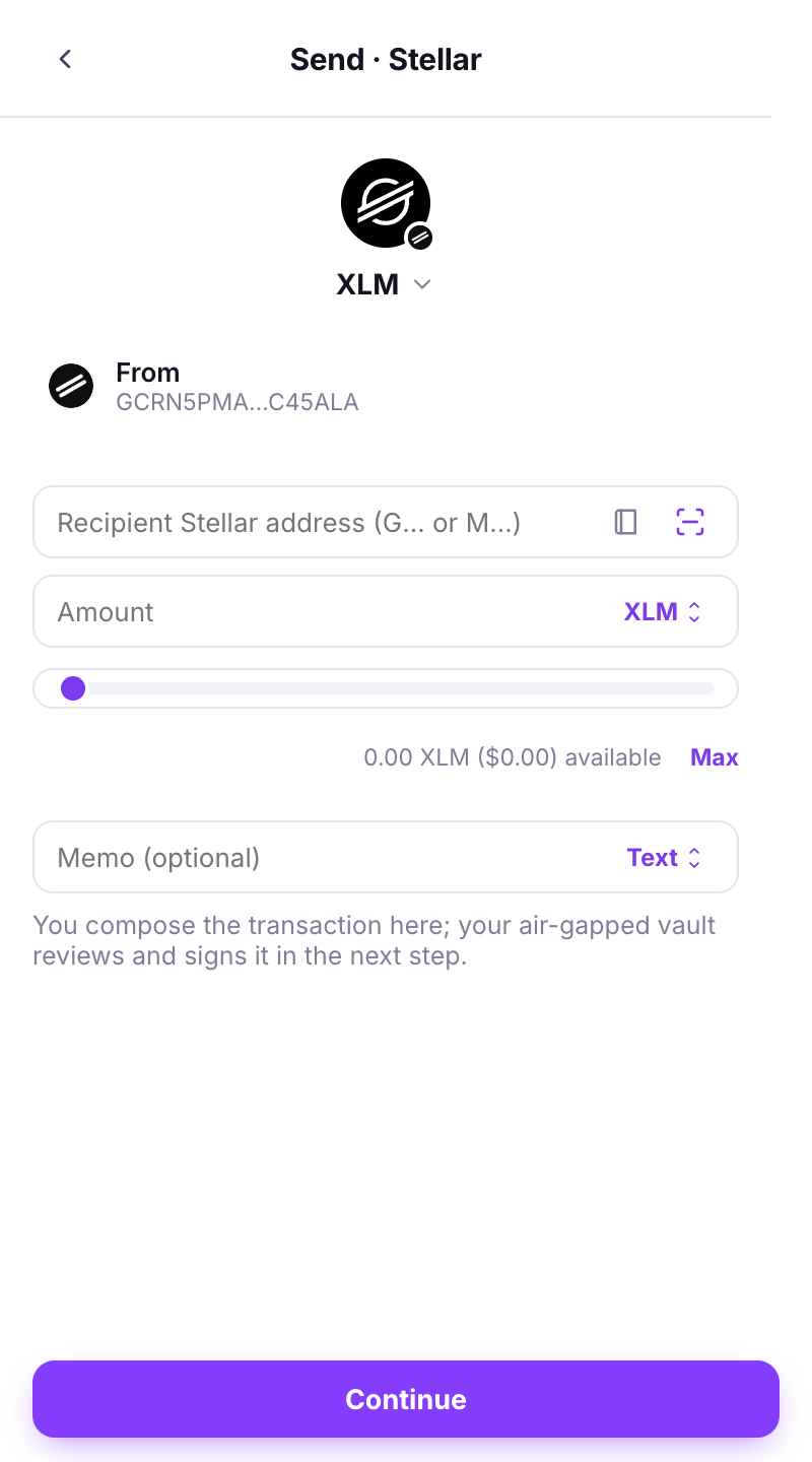 send xlm