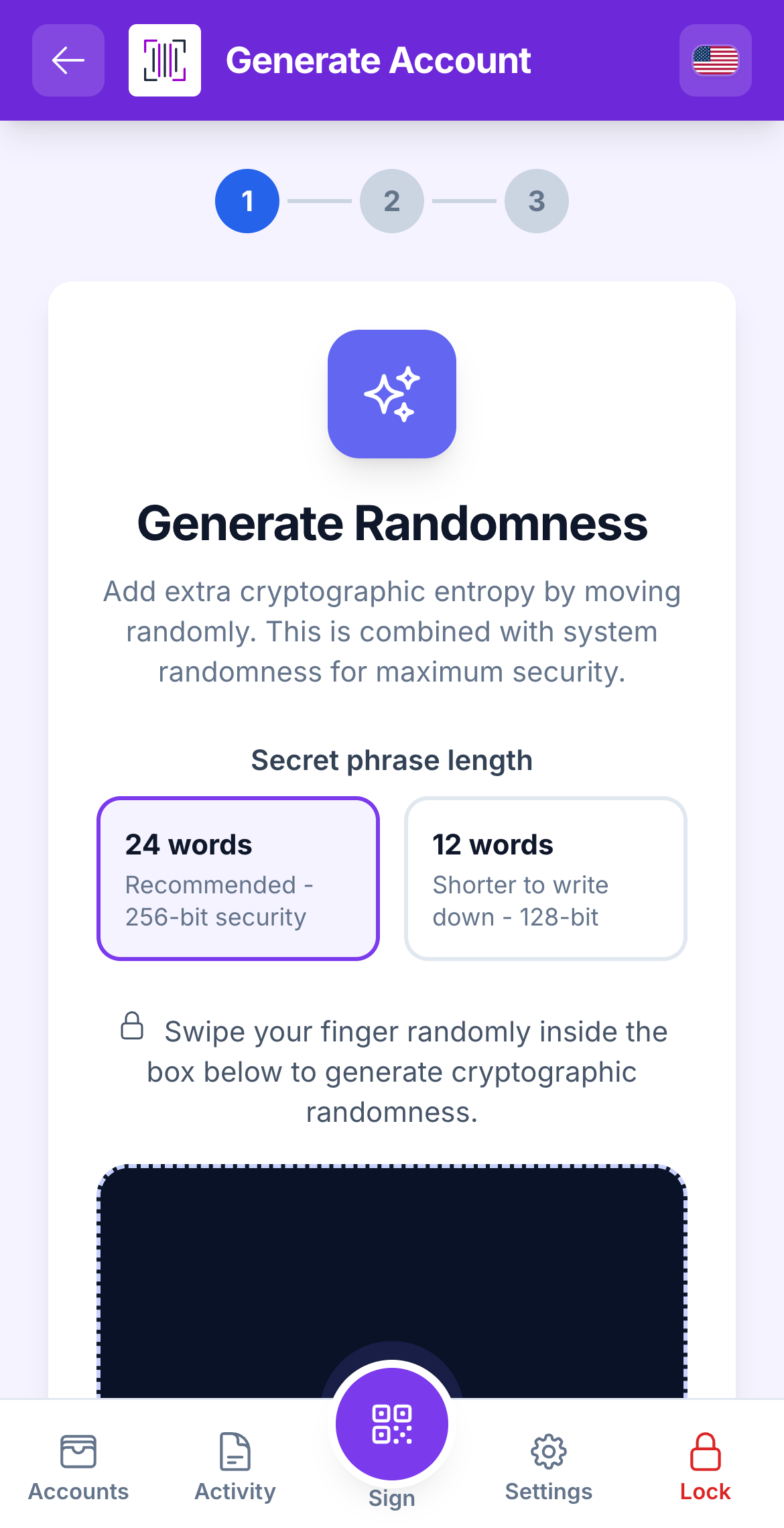 step randomness