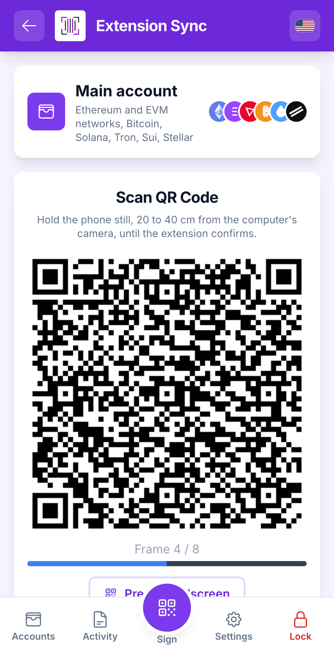 sync qr