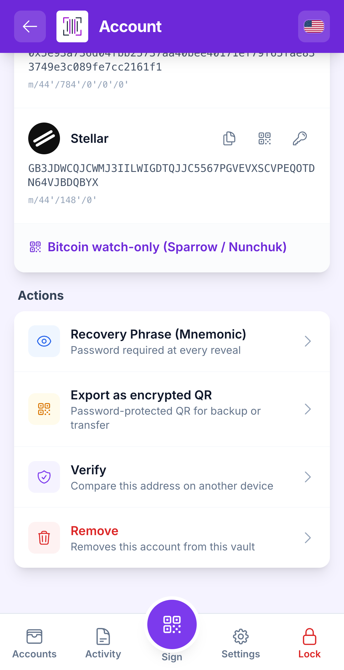 detail actions