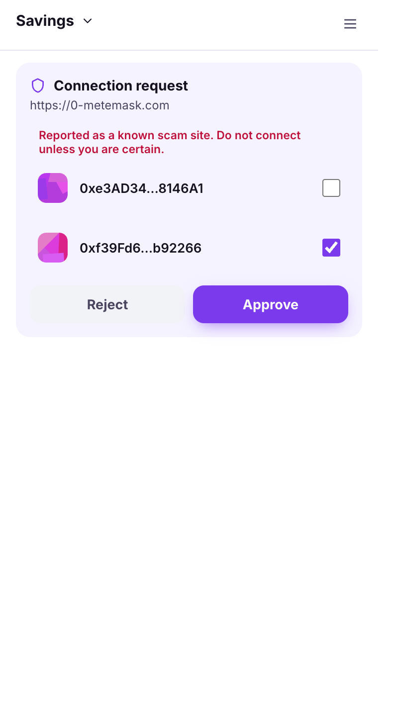 phishing warning