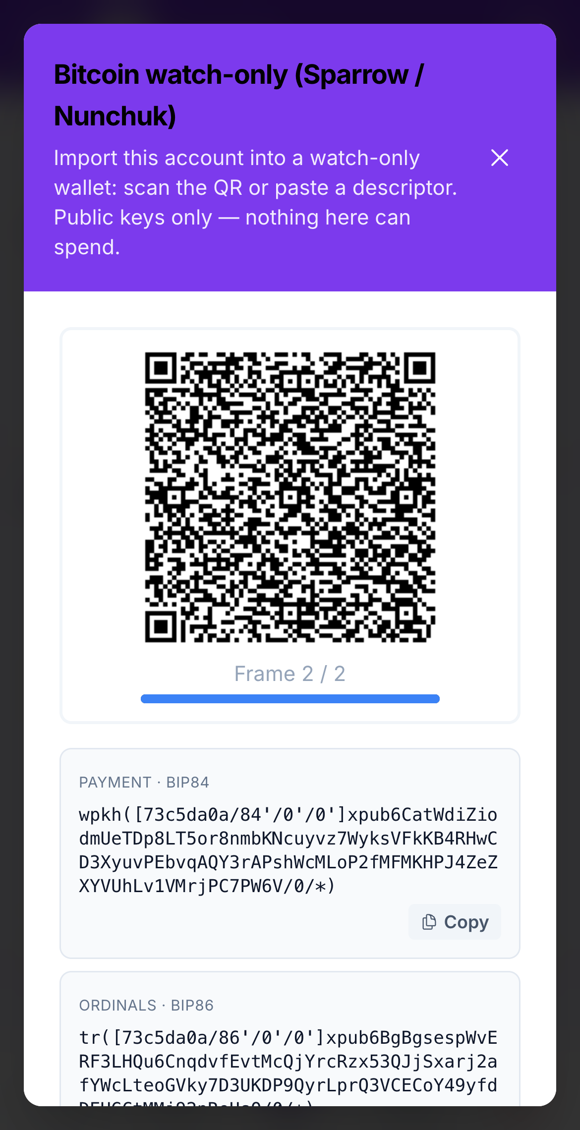 descriptor qr